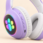 STN-28 Wireless Cat Ear Headset with Colorful LED Lights