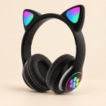 STN-28 Wireless Cat Ear Headset with Colorful LED Lights
