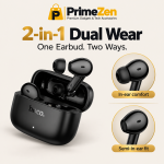 HOCO EQ32 Astute 2-in-1 Dual-Wear TWS Earbuds